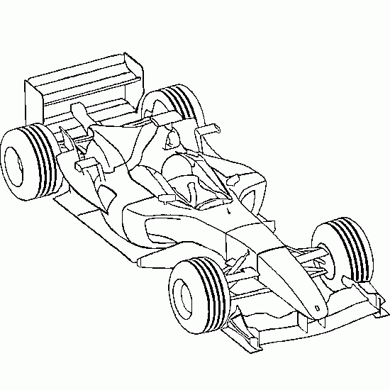 Coloring page: Race car (Transportation) #138888 - Free Printable Coloring Pages