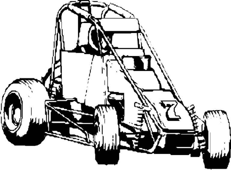 Coloring page: Race car (Transportation) #138907 - Free Printable Coloring Pages