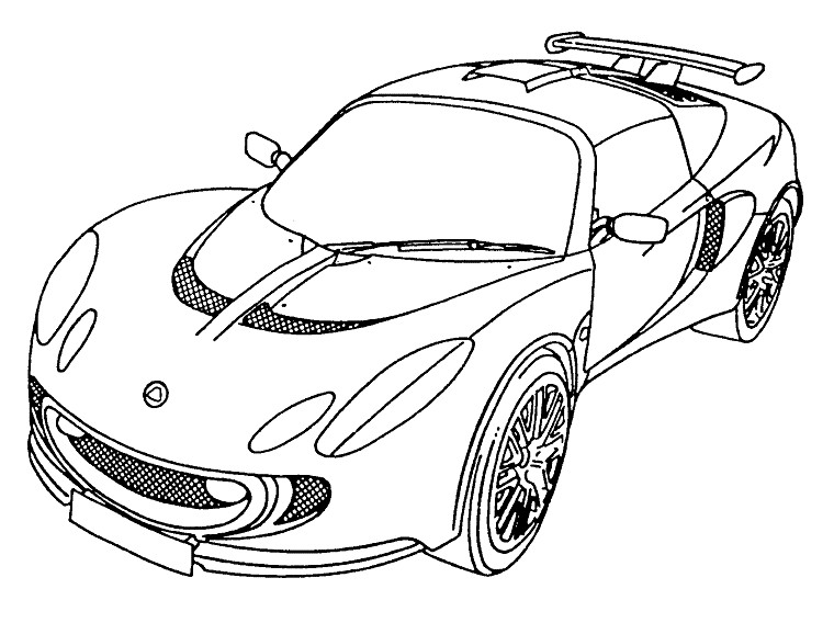 Coloring page: Race car (Transportation) #138910 - Free Printable Coloring Pages