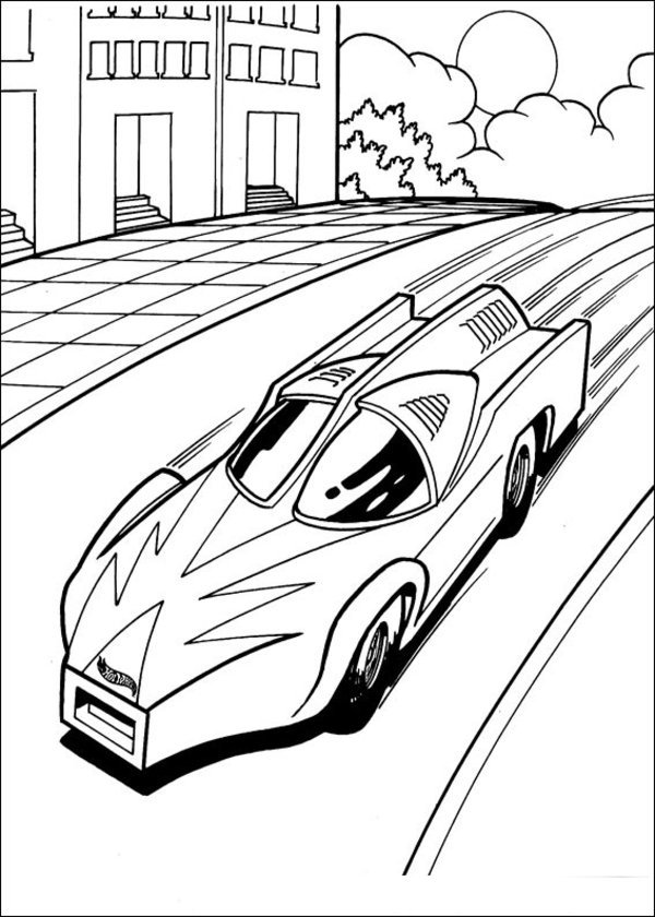 Coloring page: Race car (Transportation) #138990 - Free Printable Coloring Pages