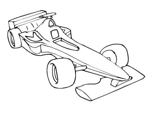 Free printable Race car coloring page #183264 from Transportation collection
