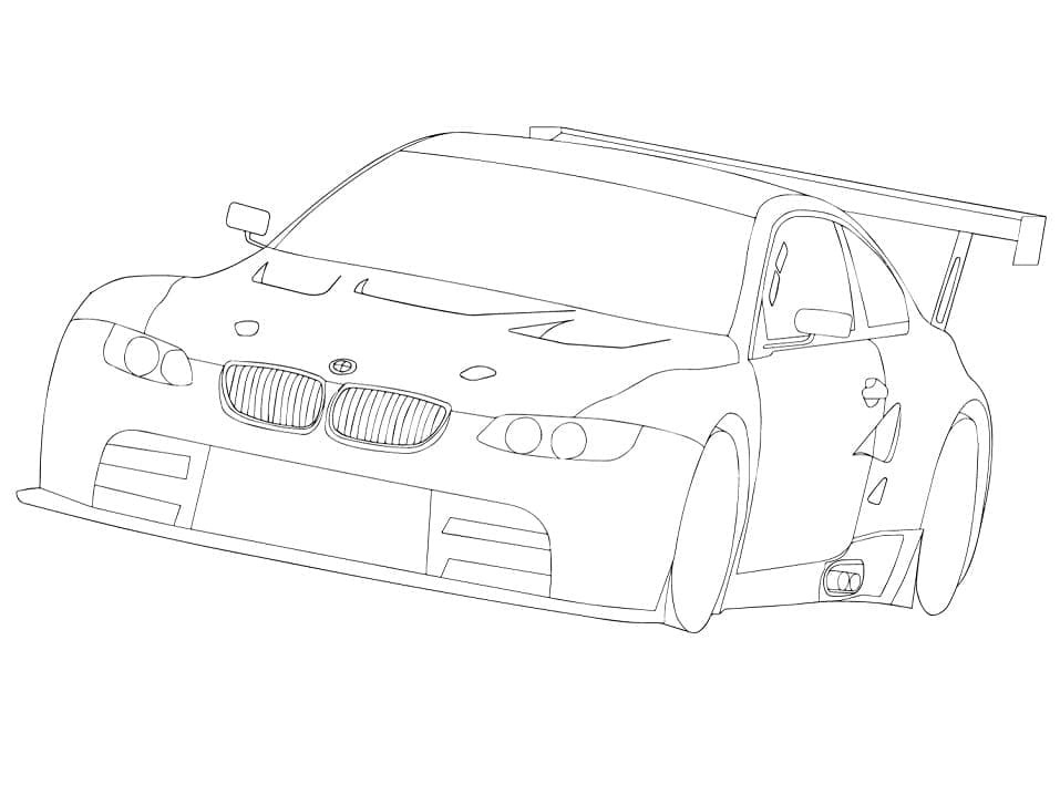 Free printable Race car coloring page #183274 from Transportation collection
