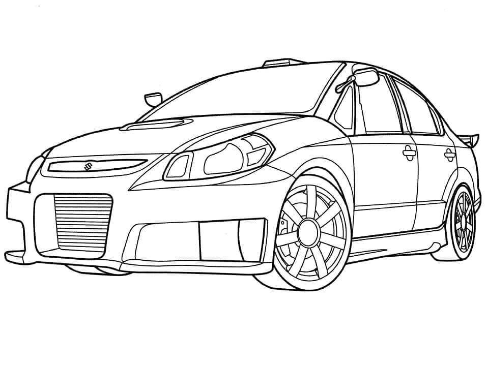 Free printable Race car coloring page #183291 from Transportation collection