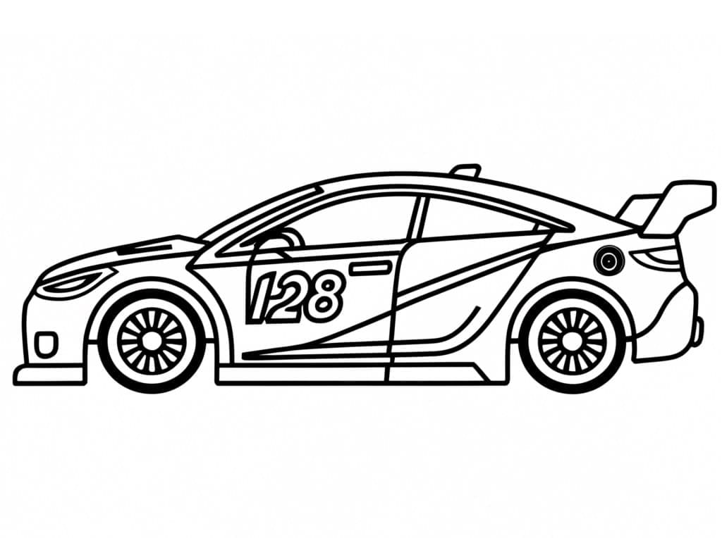 Free printable Rally Car coloring page #217359 from Transportation collection Free printable Rally Car coloring page #217359 from Transportation collection