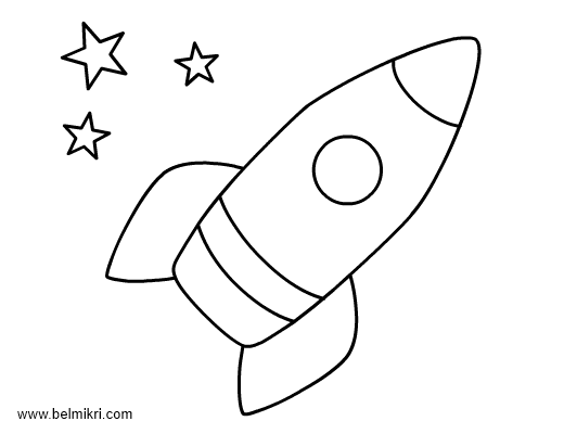 Coloring page: Rocket (Transportation) #140054 - Free Printable Coloring Pages