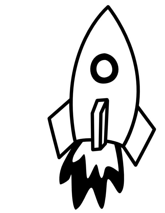 Coloring page: Rocket (Transportation) #140056 - Free Printable Coloring Pages