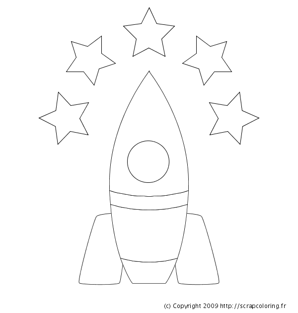 Coloring page: Rocket (Transportation) #140062 - Free Printable Coloring Pages