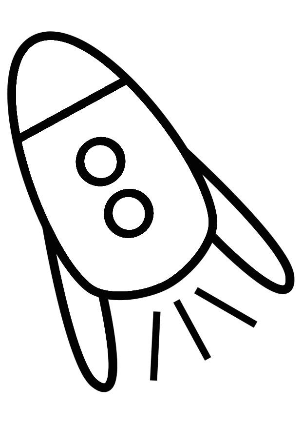 Coloring page: Rocket (Transportation) #140063 - Free Printable Coloring Pages