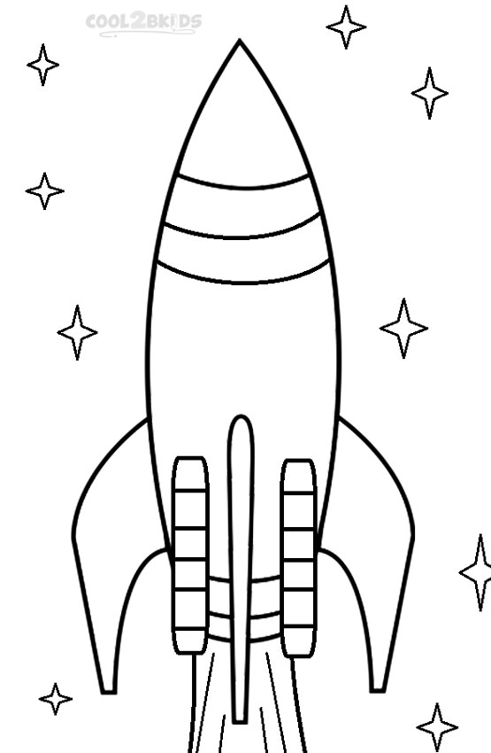 Coloring page: Rocket (Transportation) #140069 - Free Printable Coloring Pages