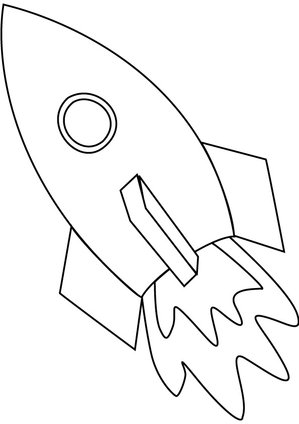 Coloring page: Rocket (Transportation) #140072 - Free Printable Coloring Pages