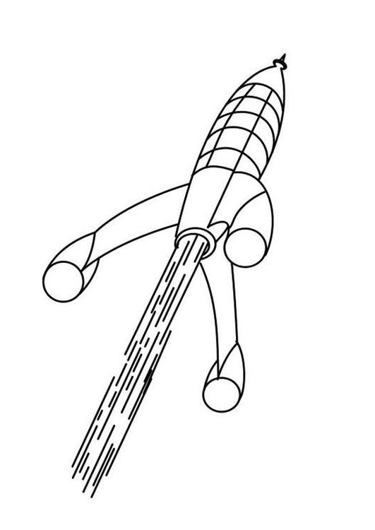 Coloring page: Rocket (Transportation) #140082 - Free Printable Coloring Pages