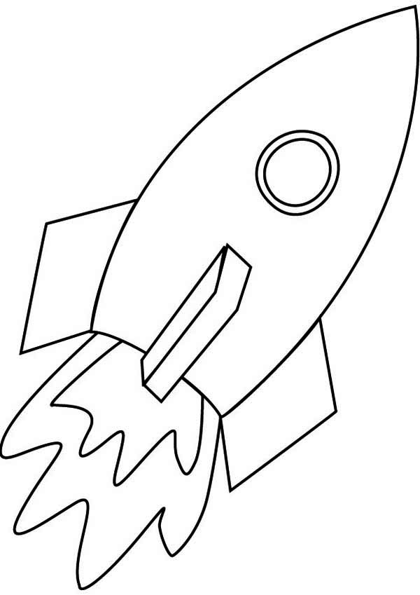Coloring page: Rocket (Transportation) #140158 - Free Printable Coloring Pages