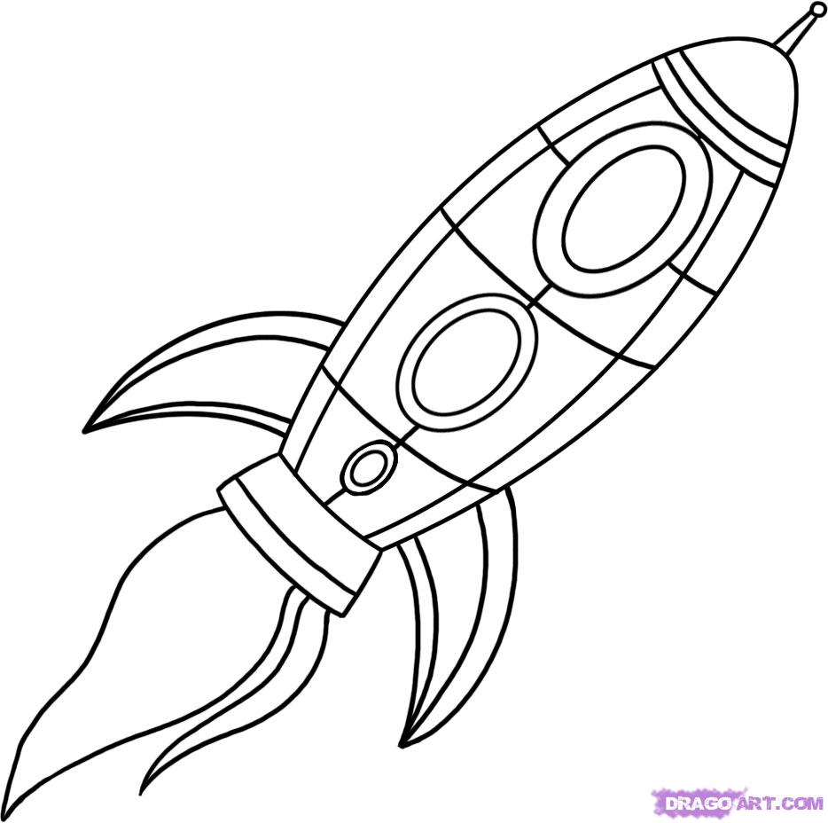 Coloring page: Rocket (Transportation) #140163 - Free Printable Coloring Pages