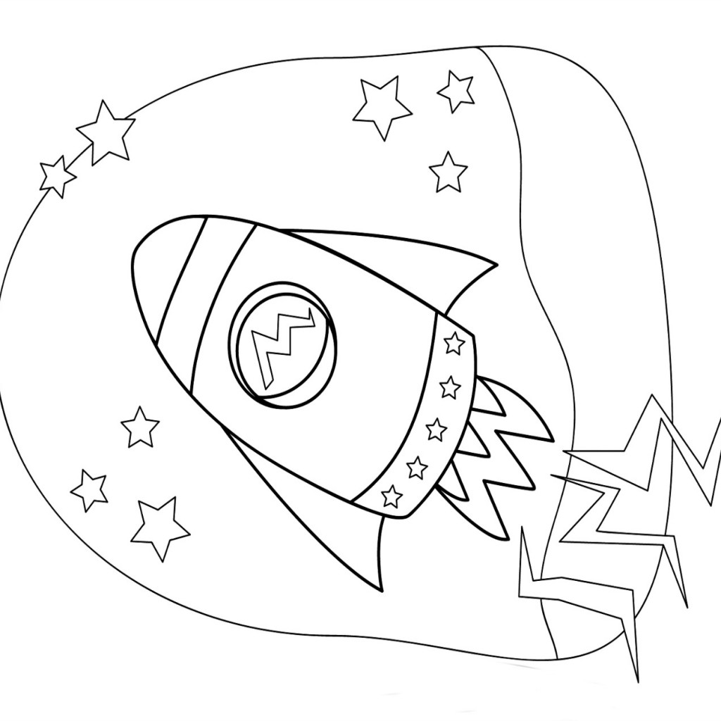 Coloring page: Rocket (Transportation) #140236 - Free Printable Coloring Pages