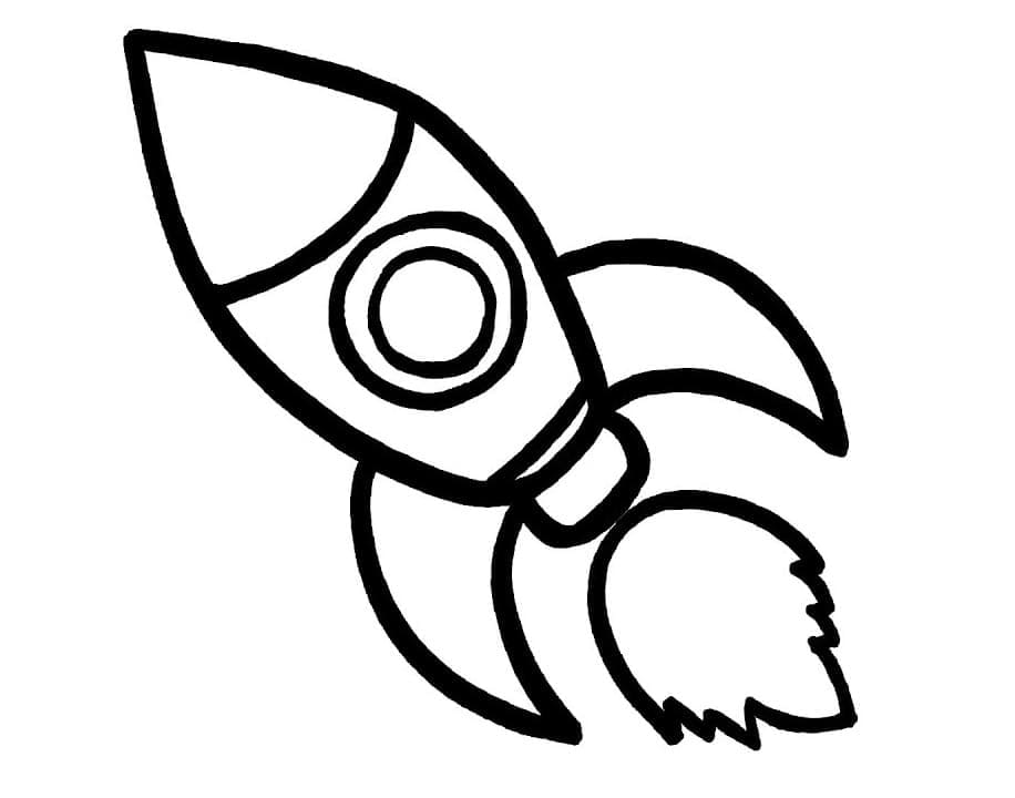 Free printable Rocket coloring page #177573 from Transportation collection