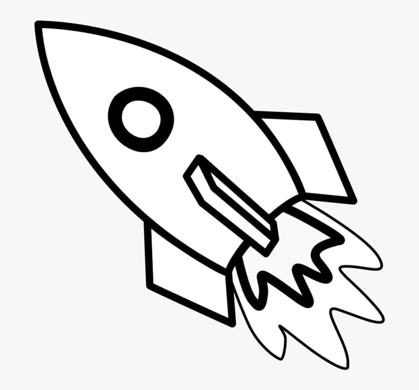 Free printable Rocket coloring page #177576 from Transportation collection