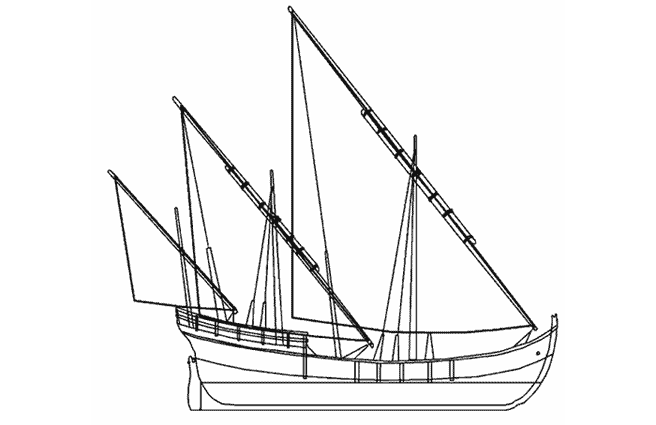 Coloring page: Sailboat (Transportation) #143610 - Free Printable Coloring Pages