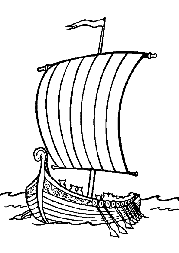 Coloring page: Sailboat (Transportation) #143637 - Free Printable Coloring Pages