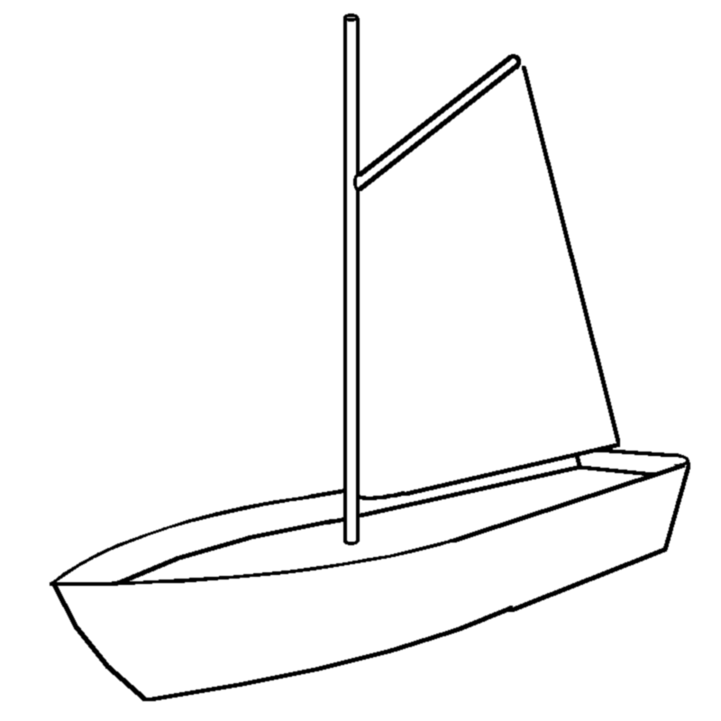 Coloring page: Sailboat (Transportation) #143651 - Free Printable Coloring Pages