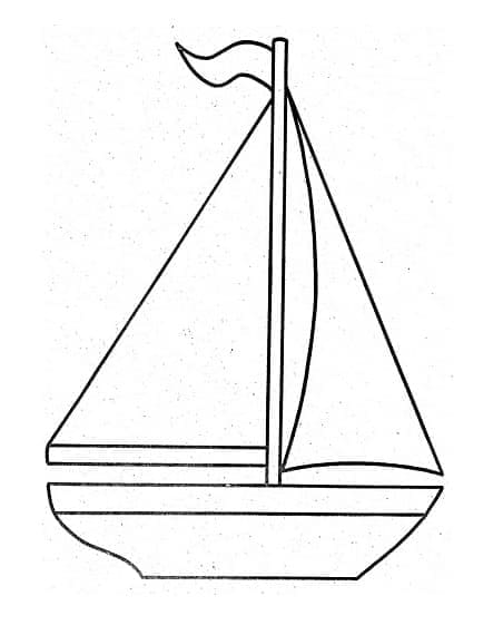 Free printable Sailboat coloring page #205084 from Transportation collection
