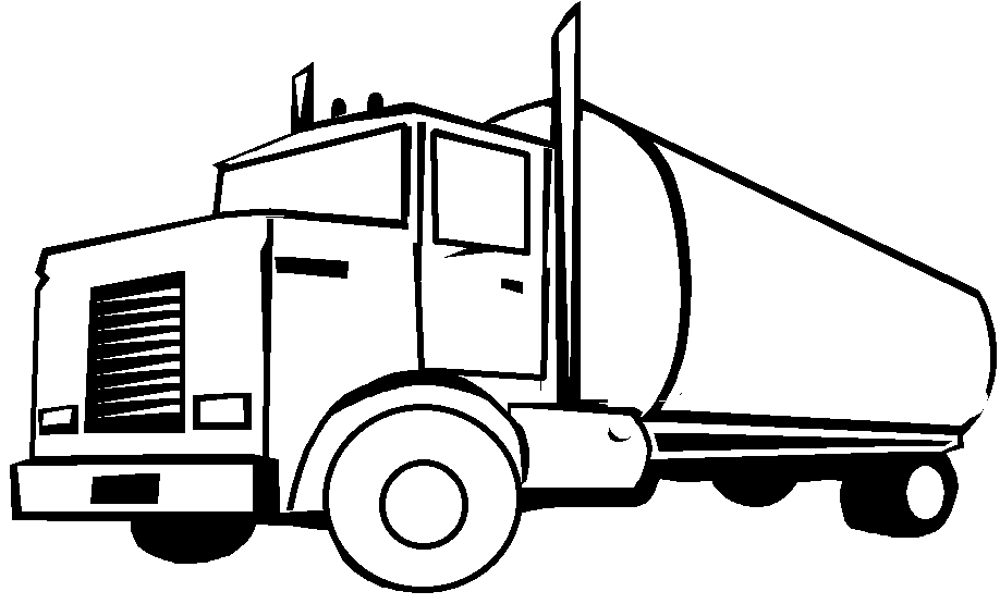 Coloring page: Semi-trailer (Transportation) #146746 - Free Printable Coloring Pages