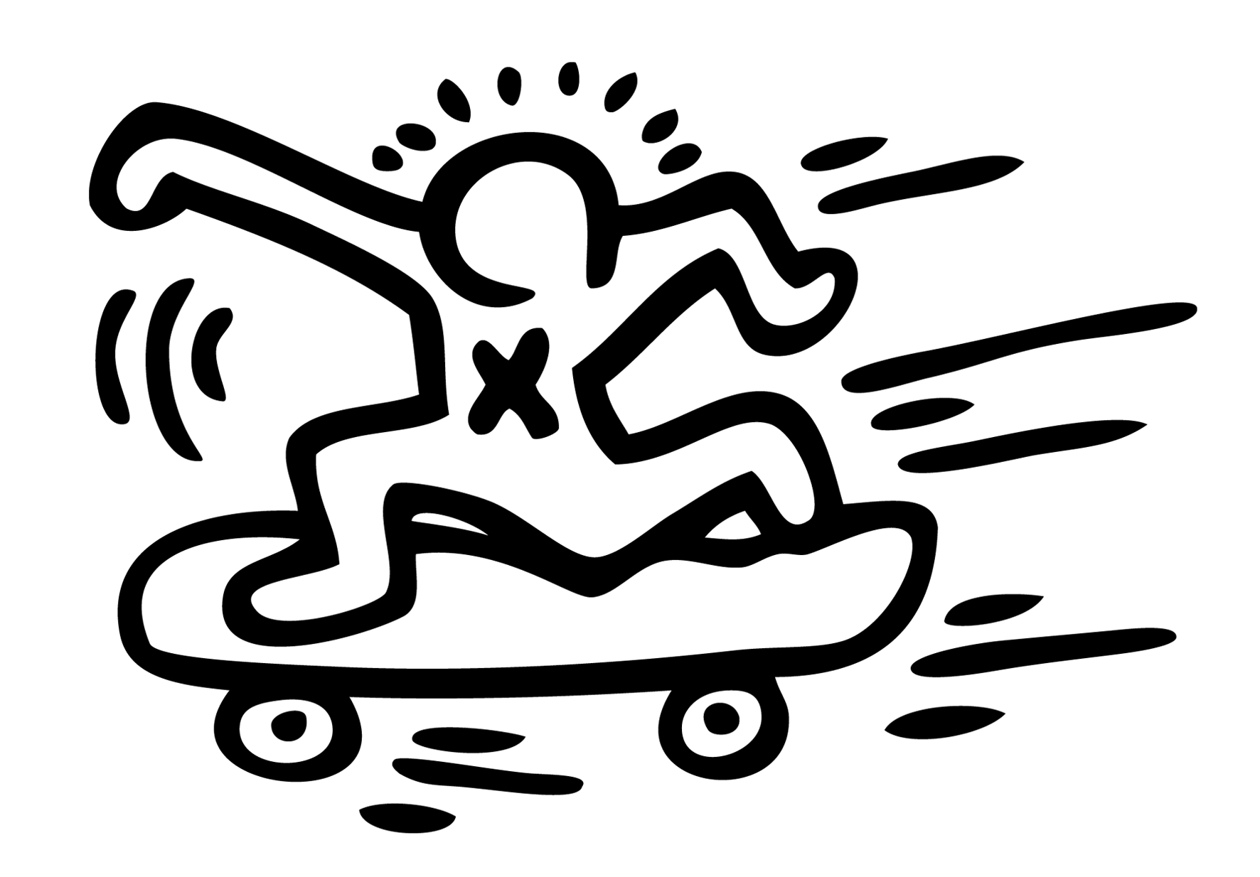 Coloring page: Skateboard (Transportation) #139328 - Free Printable Coloring Pages
