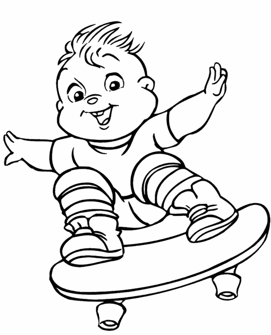 Coloring page: Skateboard (Transportation) #139352 - Free Printable Coloring Pages
