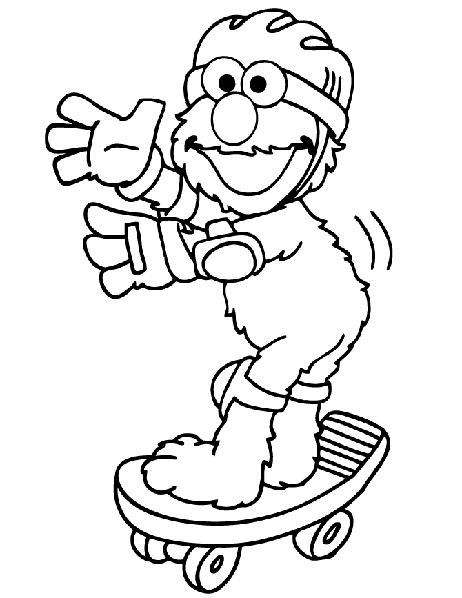 Coloring page: Skateboard (Transportation) #139365 - Free Printable Coloring Pages