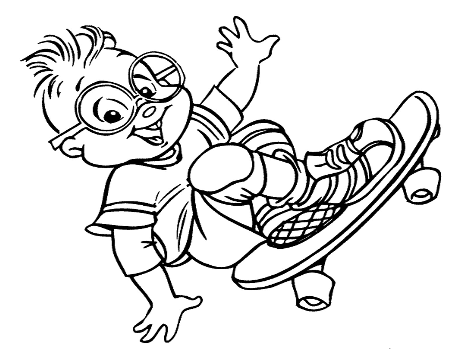 Coloring page: Skateboard (Transportation) #139389 - Free Printable Coloring Pages