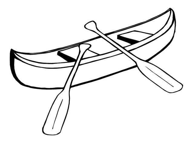Coloring page: Small boat / Canoe (Transportation) #142178 - Free Printable Coloring Pages