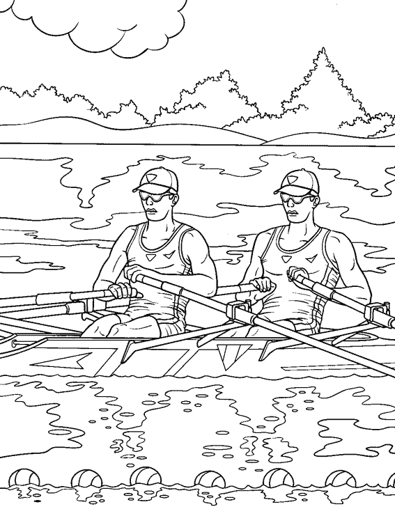 Coloring page: Small boat / Canoe (Transportation) #142194 - Free Printable Coloring Pages