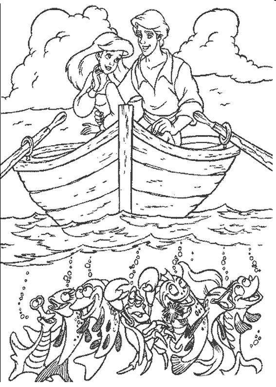 Coloring page: Small boat / Canoe (Transportation) #142344 - Free Printable Coloring Pages