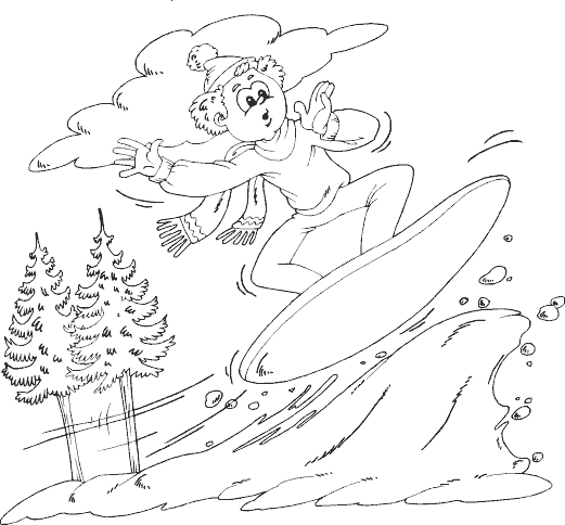 Coloring page: Snowboard (Transportation) #143830 - Free Printable Coloring Pages