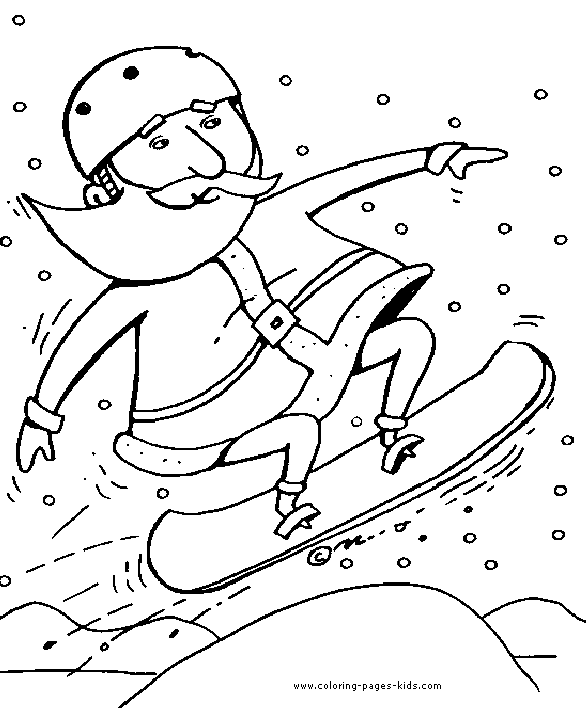 Coloring page: Snowboard (Transportation) #143832 - Free Printable Coloring Pages