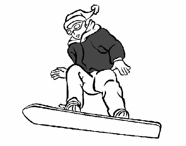 Coloring page: Snowboard (Transportation) #143929 - Free Printable Coloring Pages