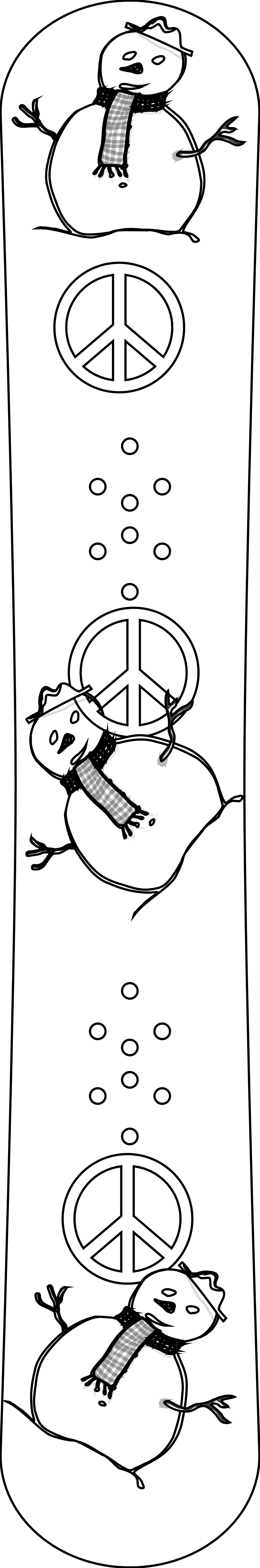 Coloring page: Snowboard (Transportation) #144009 - Free Printable Coloring Pages