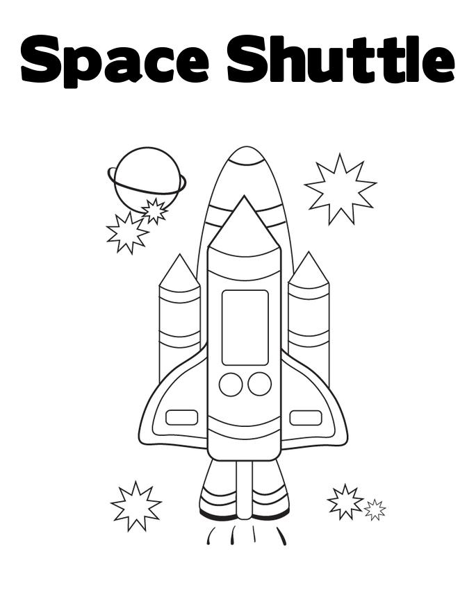 Coloring page: Spaceship (Transportation) #140448 - Free Printable Coloring Pages