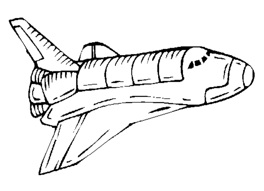 Coloring page: Spaceship (Transportation) #140460 - Free Printable Coloring Pages