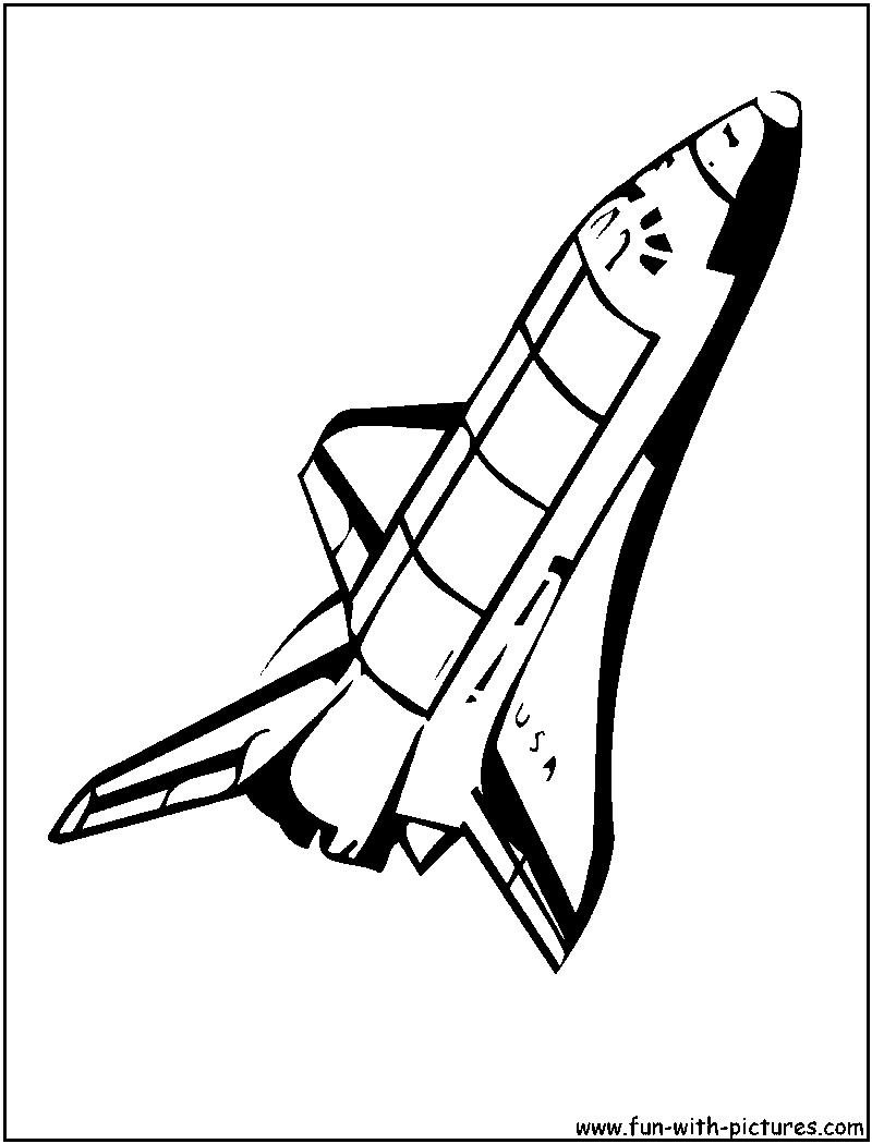 Coloring page: Spaceship (Transportation) #140465 - Free Printable Coloring Pages