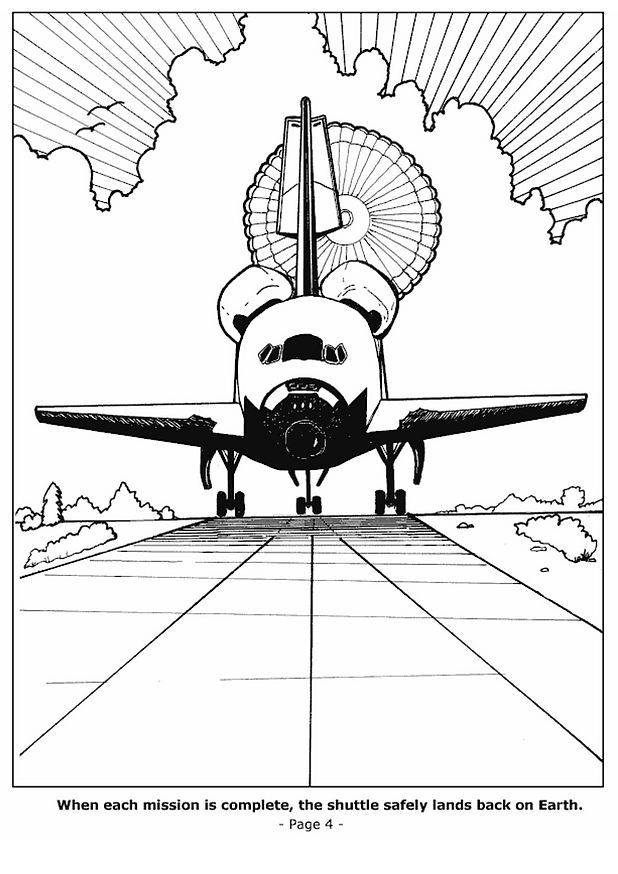 Coloring page: Spaceship (Transportation) #140468 - Free Printable Coloring Pages