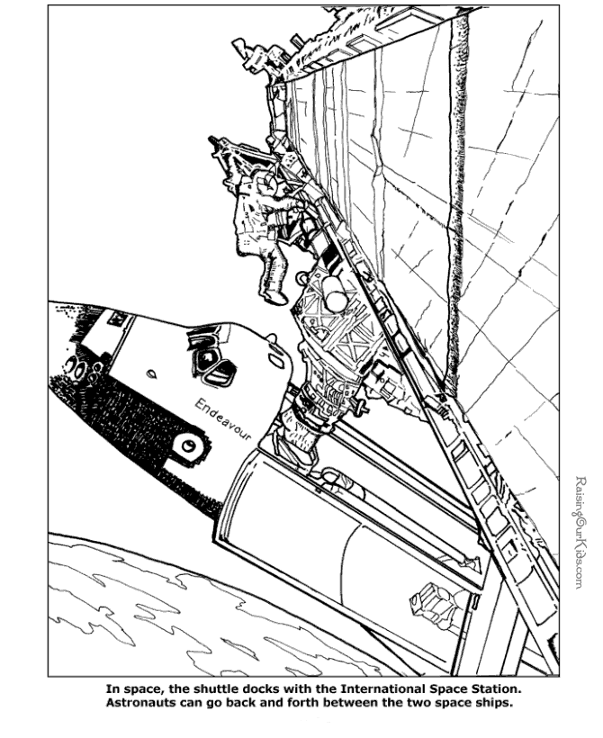 Coloring page: Spaceship (Transportation) #140484 - Free Printable Coloring Pages
