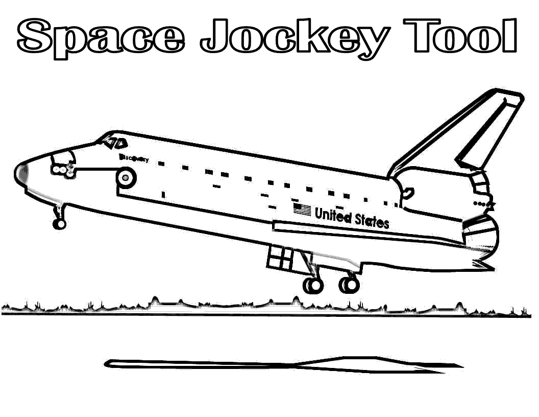 Coloring page: Spaceship (Transportation) #140498 - Free Printable Coloring Pages