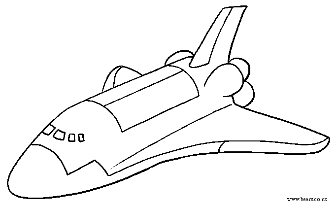 Coloring page: Spaceship (Transportation) #140501 - Free Printable Coloring Pages