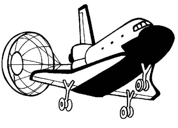 Coloring page: Spaceship (Transportation) #140617 - Free Printable Coloring Pages