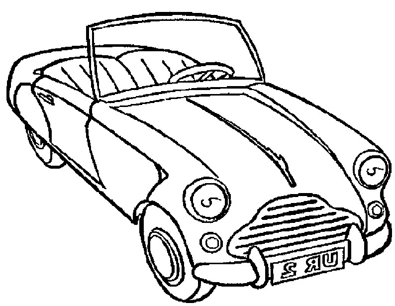 Coloring page: Sports car / Tuning (Transportation) #146949 - Free Printable Coloring Pages