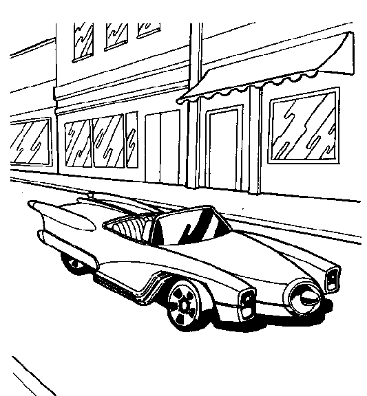 Coloring page: Sports car / Tuning (Transportation) #146962 - Free Printable Coloring Pages