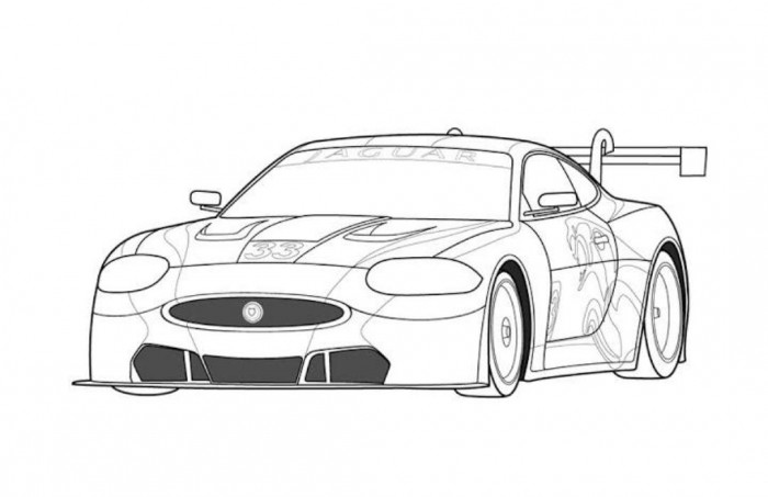 Coloring page: Sports car / Tuning (Transportation) #146967 - Free Printable Coloring Pages