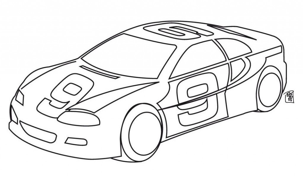 Coloring page: Sports car / Tuning (Transportation) #146972 - Free Printable Coloring Pages