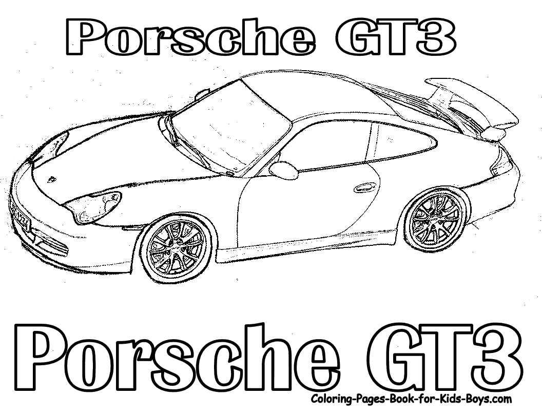 Coloring page: Sports car / Tuning (Transportation) #146973 - Free Printable Coloring Pages