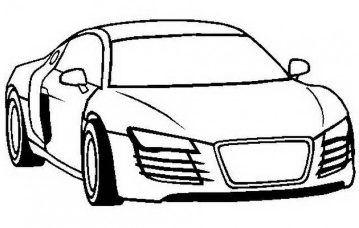 Coloring page: Sports car / Tuning (Transportation) #146997 - Free Printable Coloring Pages